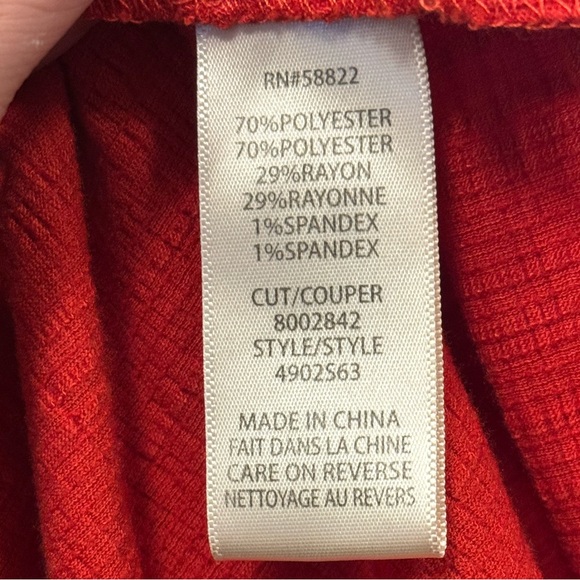 Red-Orange / Burnt Orange Sun Dress - Max Studios - Picture 4 of 6